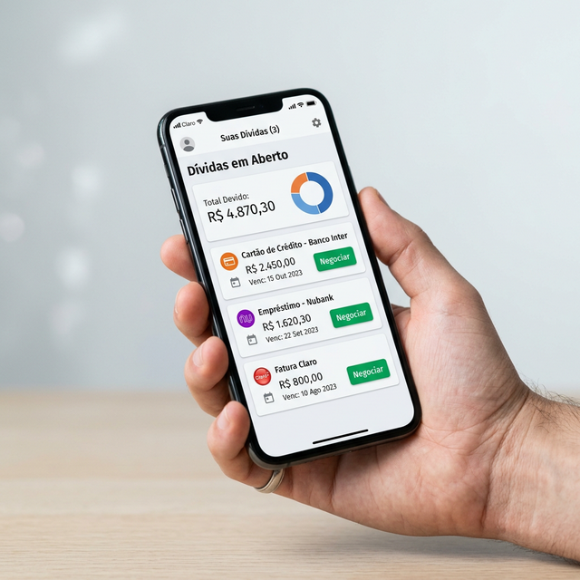 App Resolve — gerencie e negocie suas dívidas pelo celular